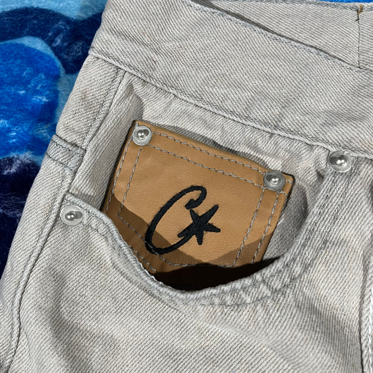 Bermuda Corteiz C-Star Jean Gris