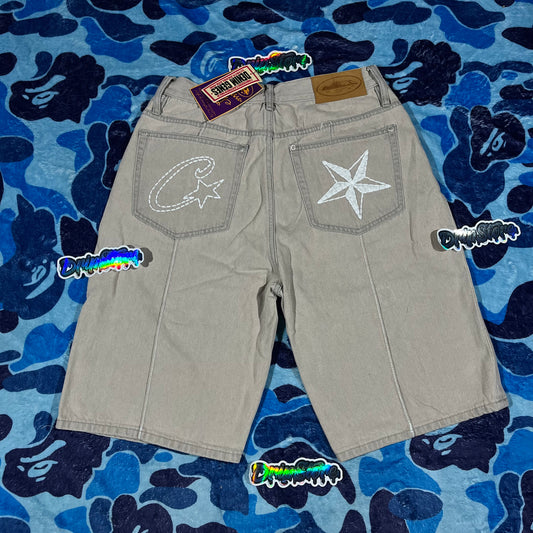 Bermuda Corteiz C-Star Jean Gris