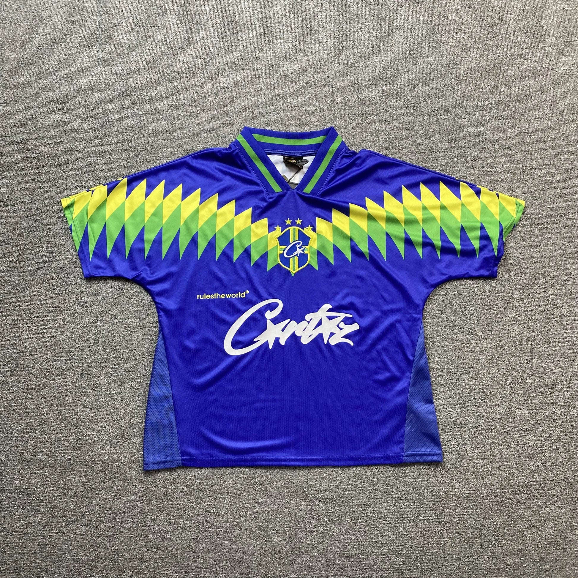 corteiz-club-america-brasil-jersey-blue-Drip Store Argentina