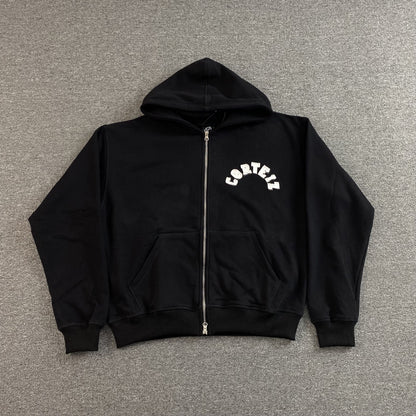 Campera Corteiz Colly Arch Negra