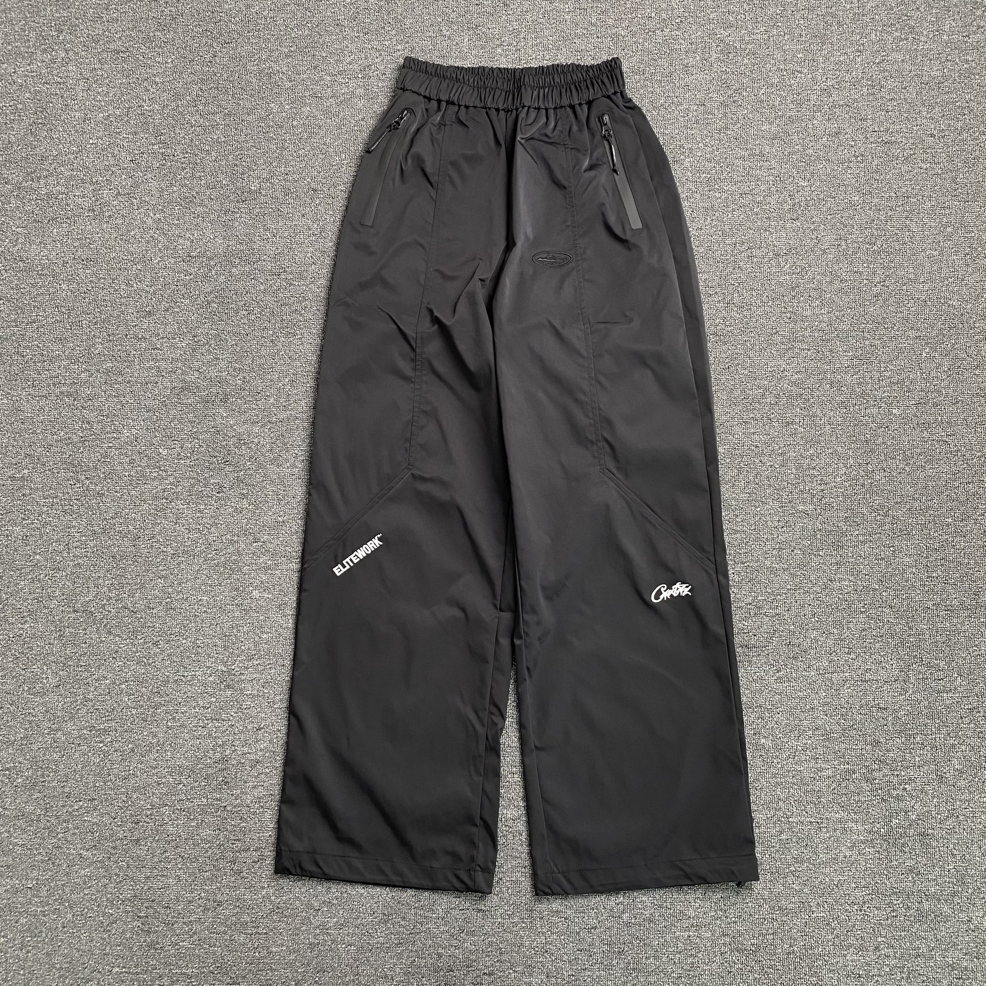corteiz-elitework-shell-pant-black-Drip Store Argentina