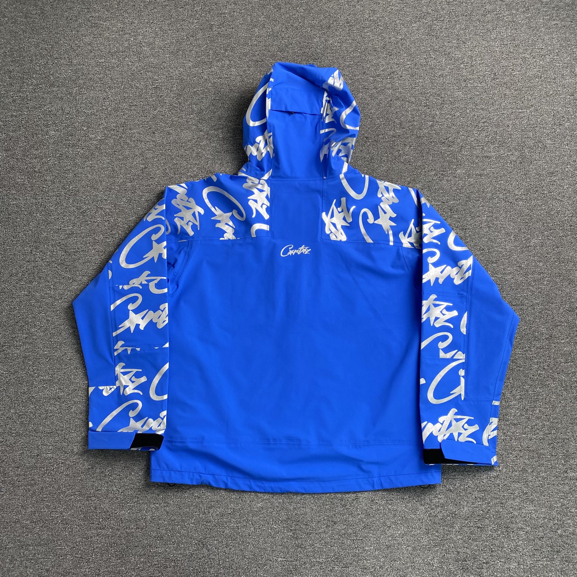 corteiz-elitework-waterproof-shell-jacket-blue-2-Drip Store Argentina