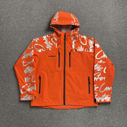 corteiz-elitework-waterproof-shell-jacket-orange-Drip Store Argentina