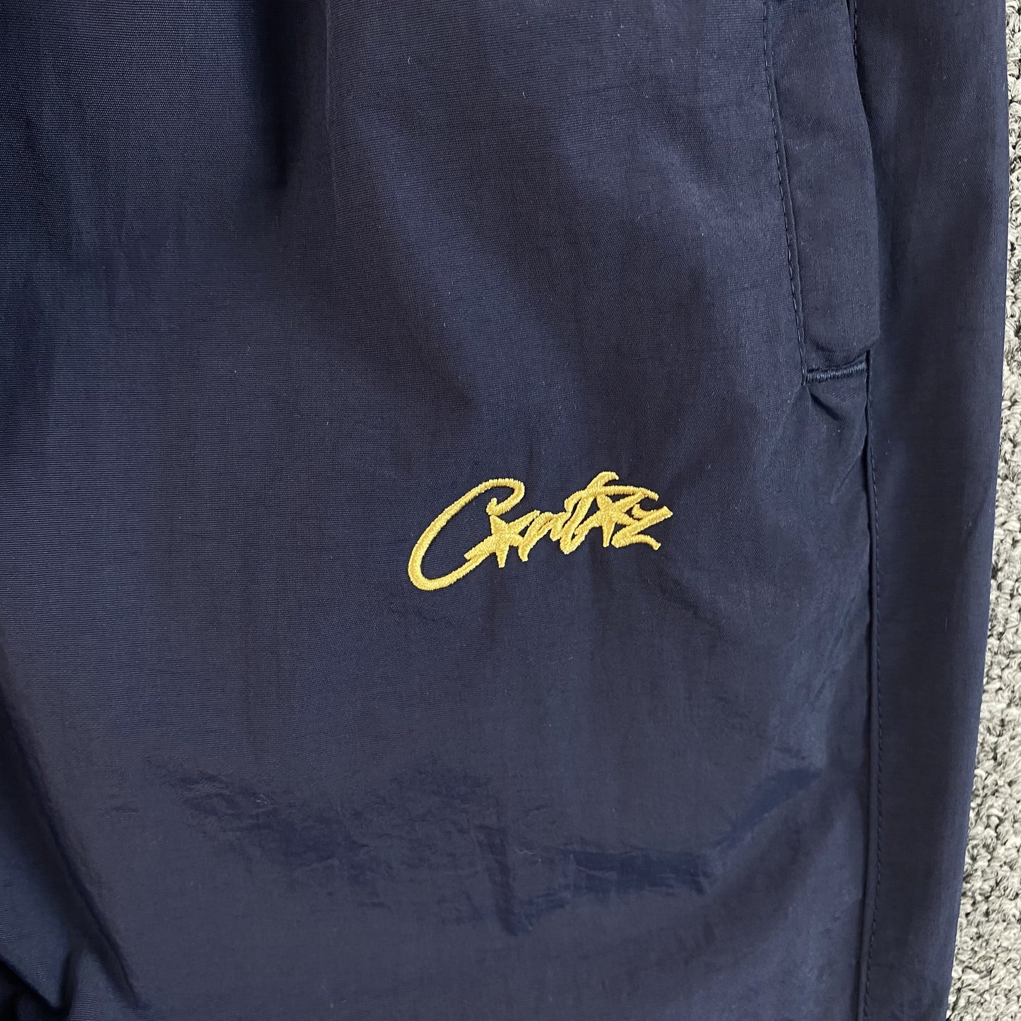 Conjunto Corteiz Francais Shuku Navy