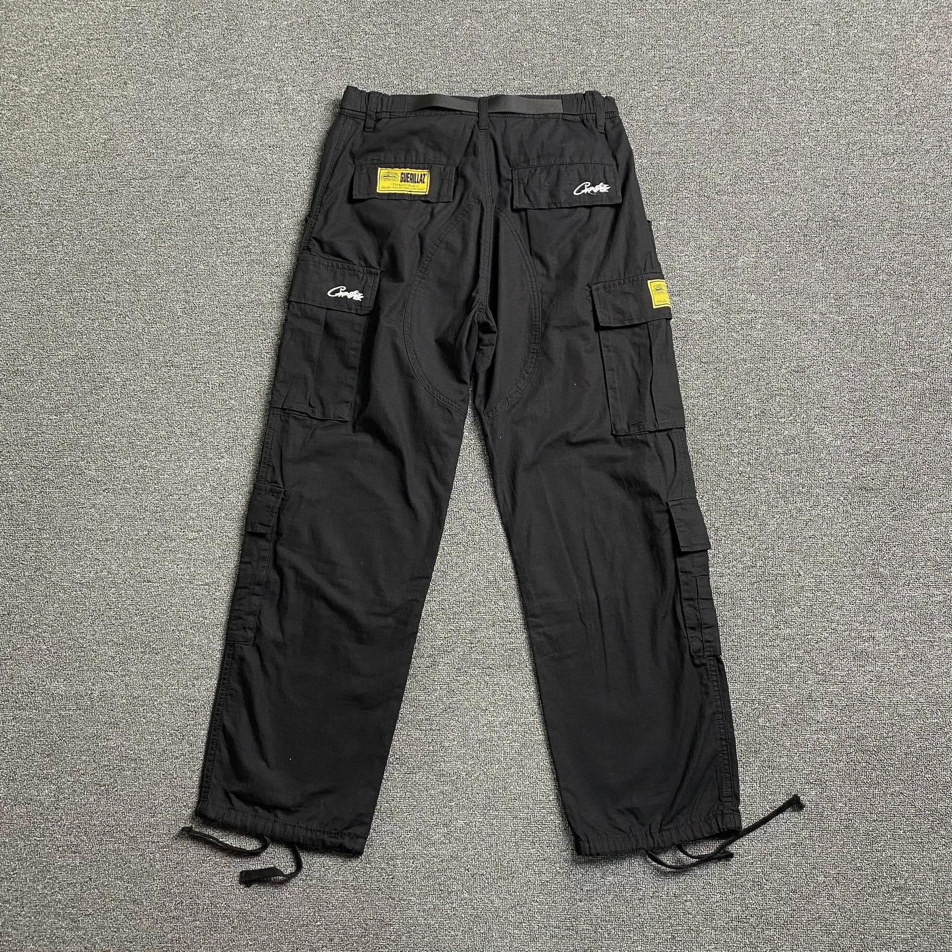 corteiz-guerillaz-cargos-black-2-Drip Store Argentina
