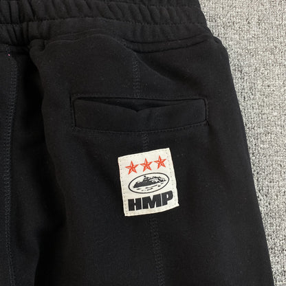 Pantalon Corteiz HMP Open Hem Negro