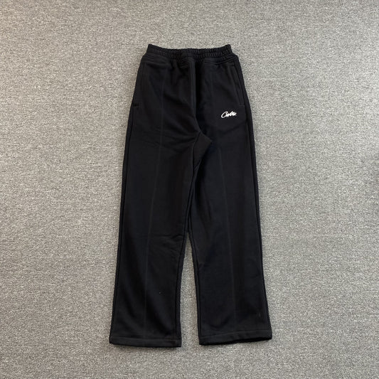 Pantalon Corteiz HMP Open Hem Negro