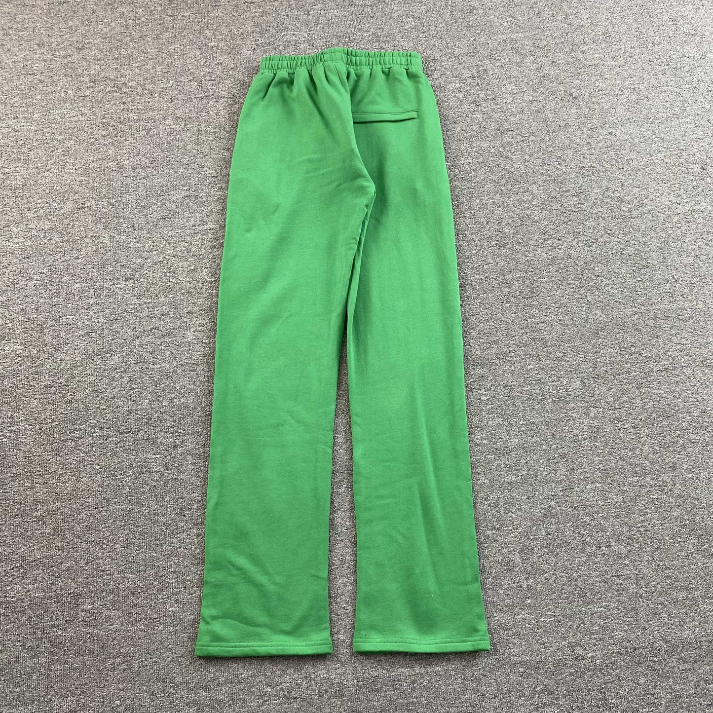 Pantalon Corteiz Island Puff Print Open Hem Verde