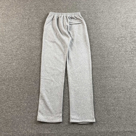 Pantalon Corteiz Island Puff Print Open Hem Gris