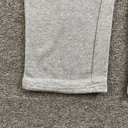 Pantalon Corteiz Island Puff Print Open Hem Gris