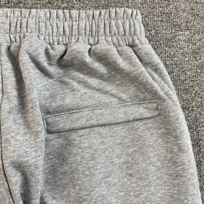 Pantalon Corteiz Island Puff Print Open Hem Gris