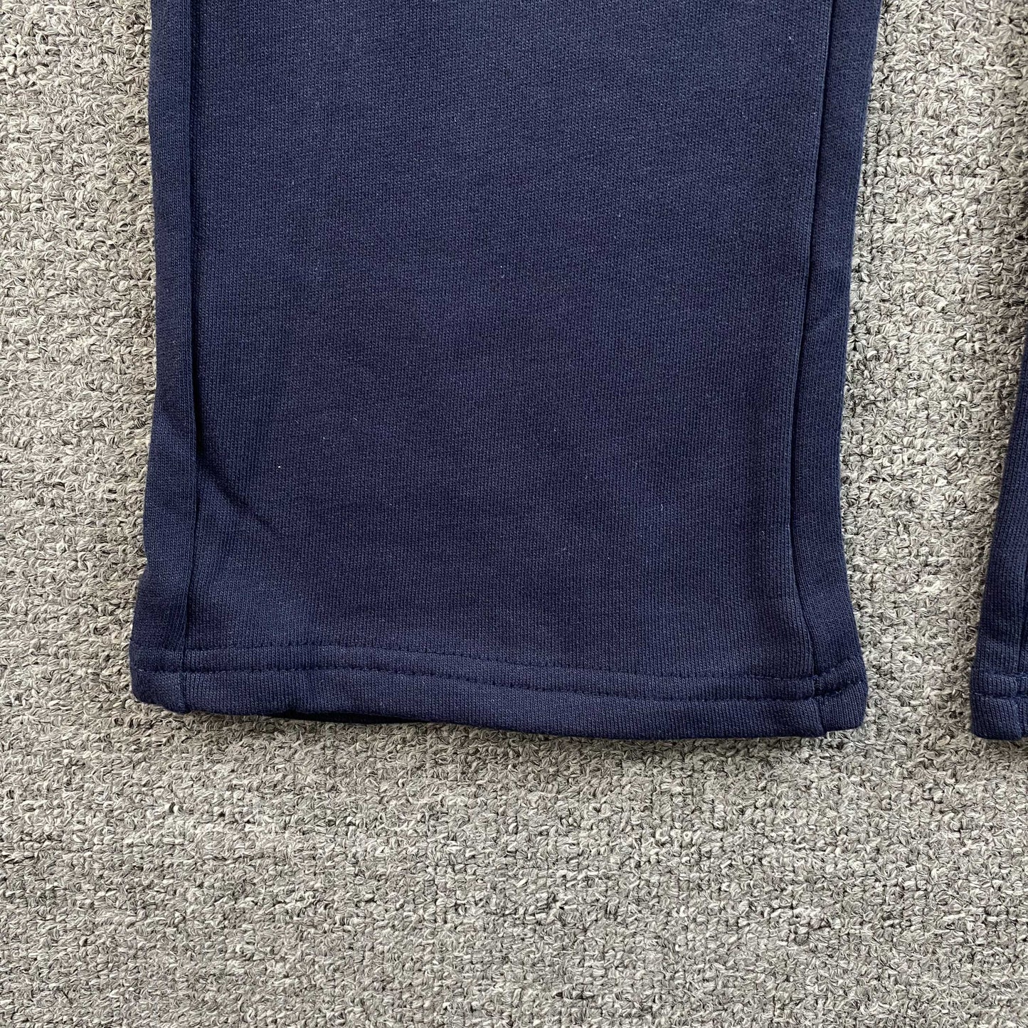 Pantalon Corteiz Island Puff Print Open Hem Navy