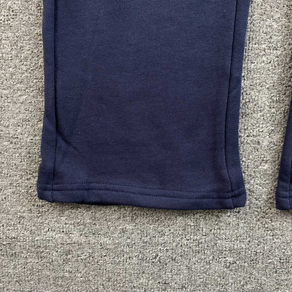 Pantalon Corteiz Island Puff Print Open Hem Navy