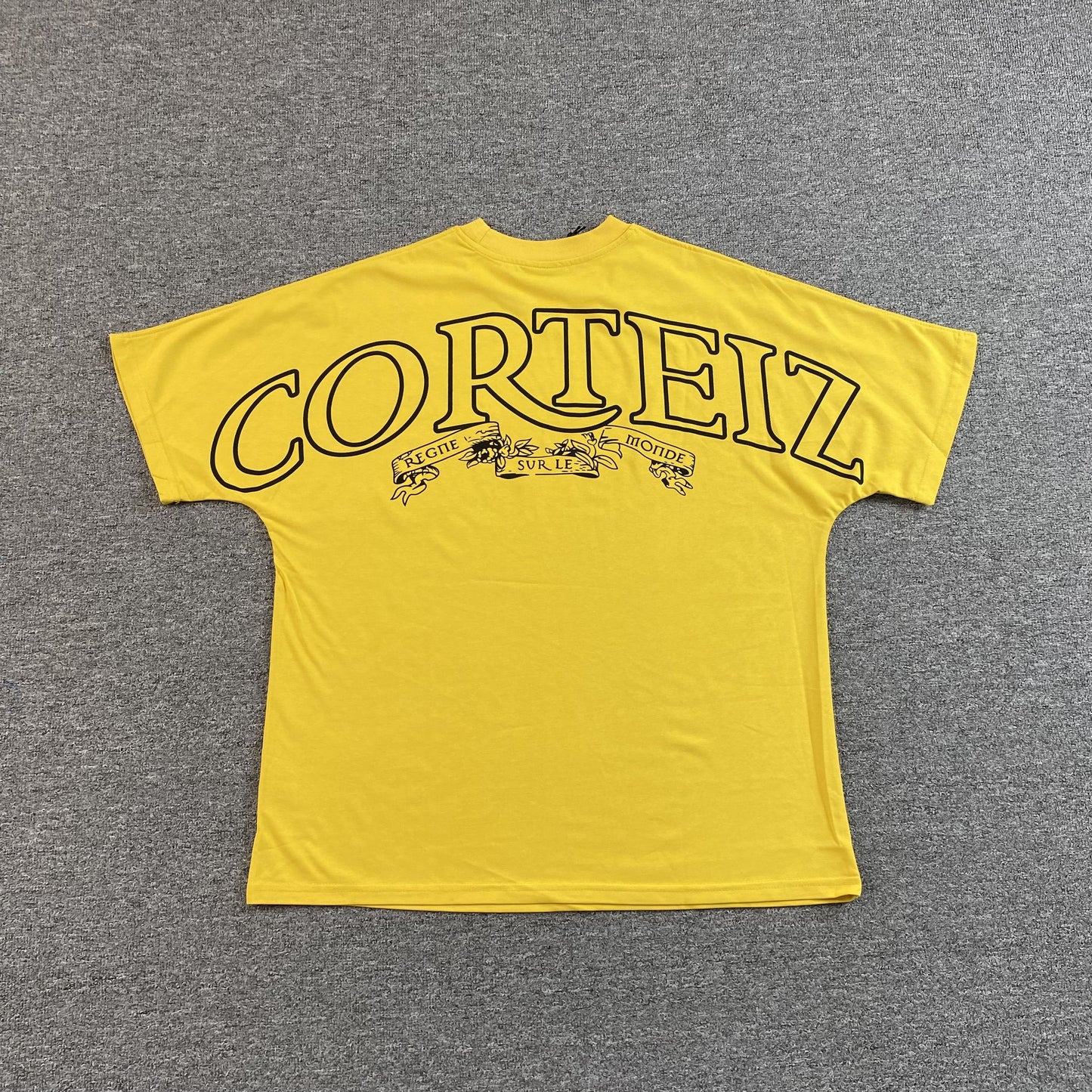 corteiz-royale-tee-yellow-Drip Store Argentina
