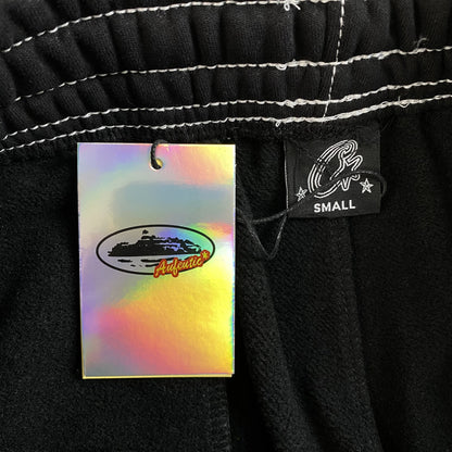 Pantalon Corteiz RTW College Negro