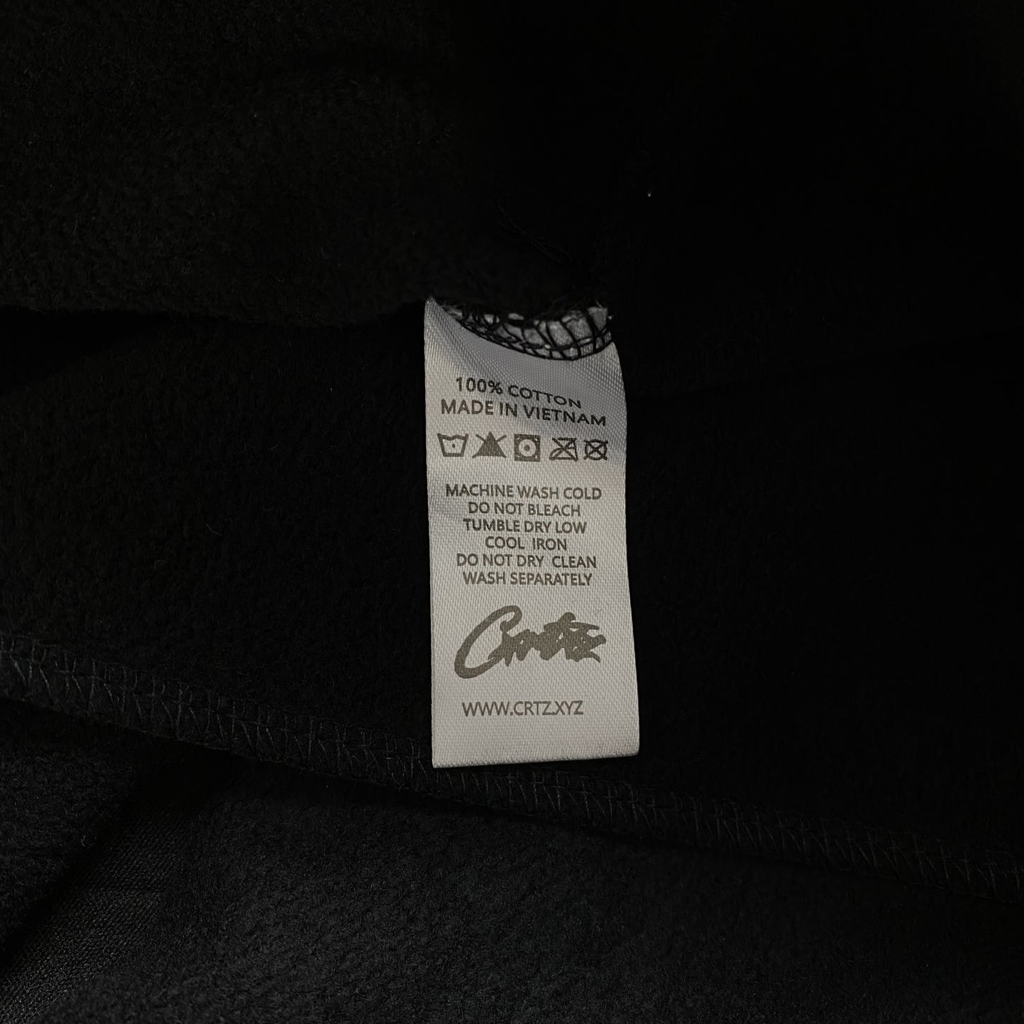 Pantalon Corteiz RTW College Negro