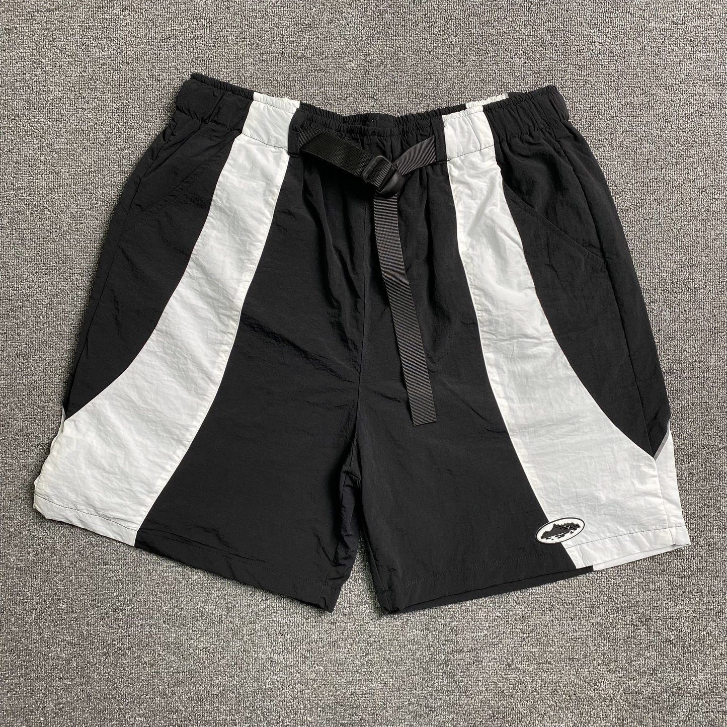 corteiz-spring-shorts-black-Drip Store Argentina
