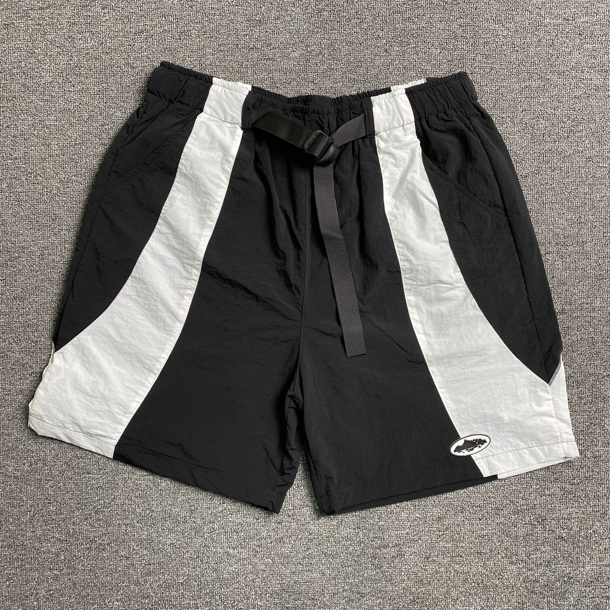 corteiz-spring-shorts-black-Drip Store Argentina