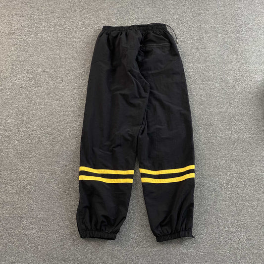 Pantalon Corteiz Sriped Litework Negro