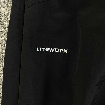 Pantalon Corteiz Sriped Litework Negro