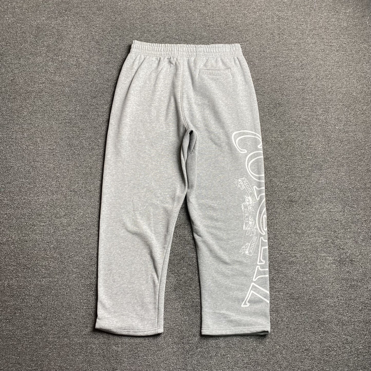 Pantalon Corteiz Superior Royale Open Hem Gris