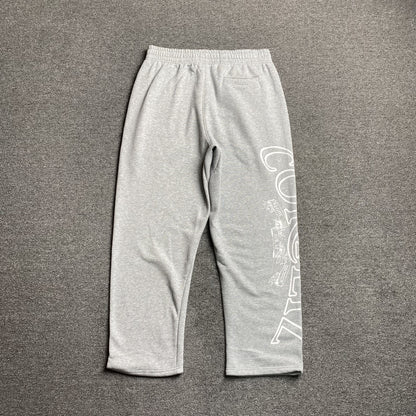 Pantalon Corteiz Superior Royale Open Hem Gris