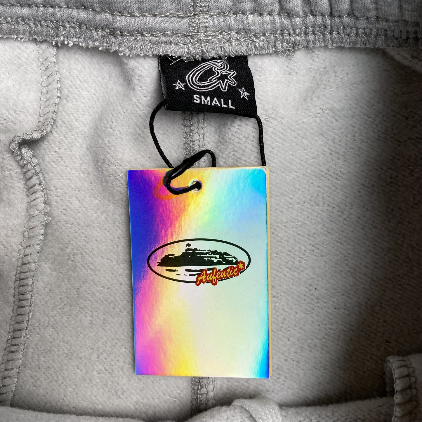 Pantalon Corteiz Superior Royale Open Hem Gris