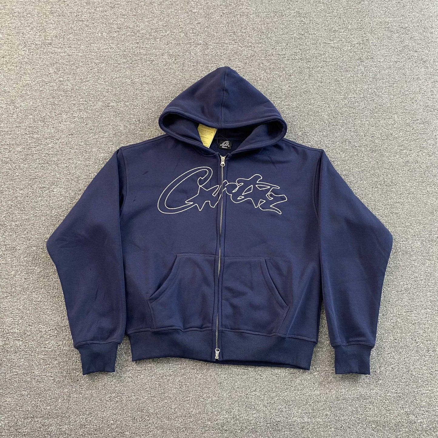 Campera Corteiz Thick Stitch ALLStarz Navy