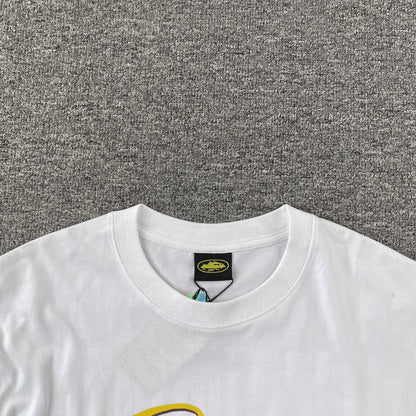 Remera Corteiz Timebomb Blanca