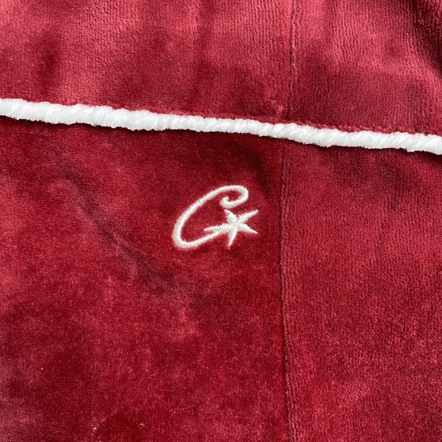 Campera Corteiz VVS Uptown Bordó