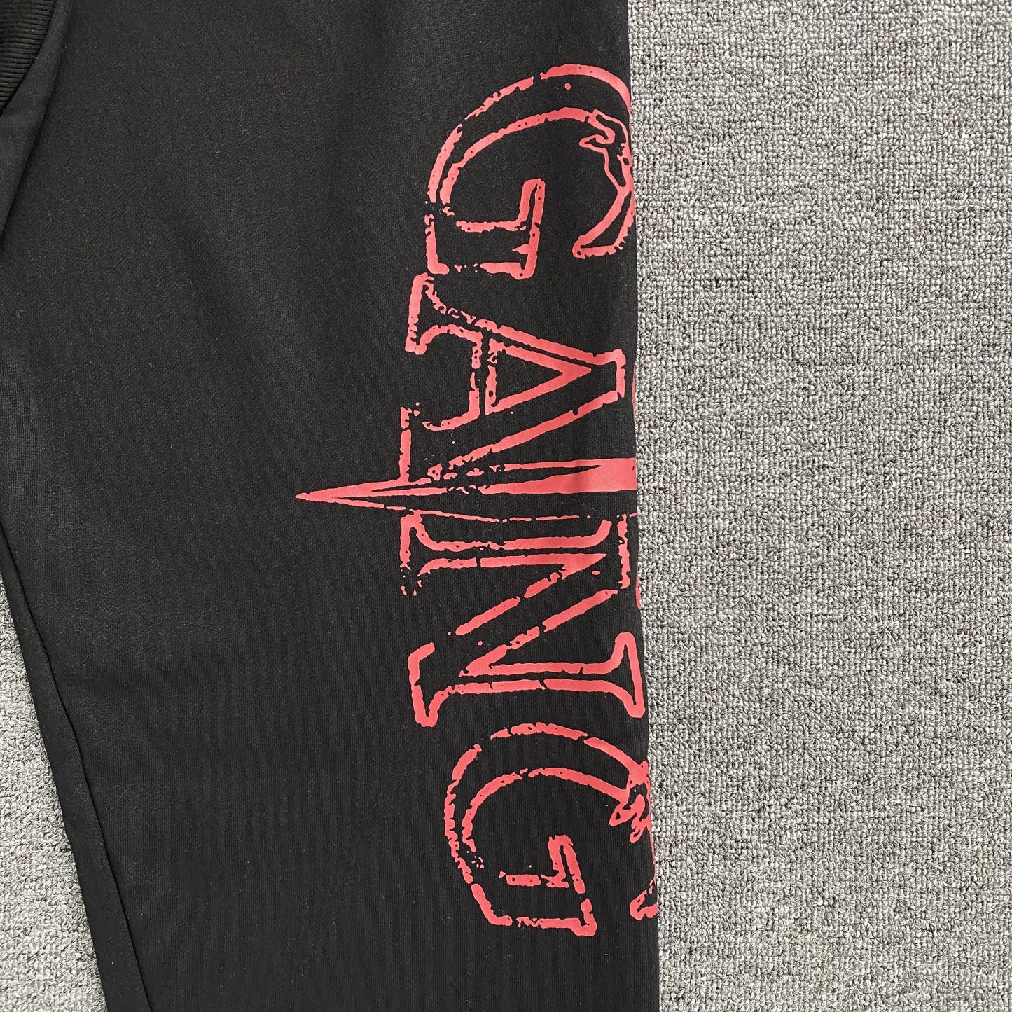 Pantalon Corteiz x Slaughter Gang 21 Savage Negro