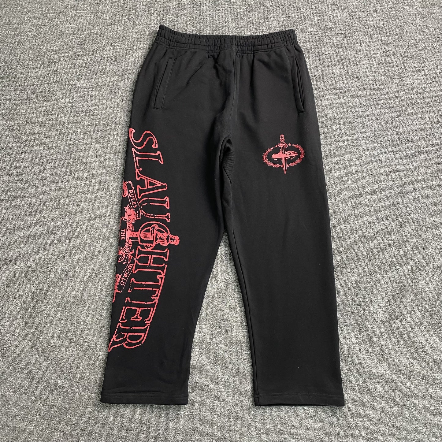 Pantalon Corteiz x Slaughter Gang 21 Savage Negro