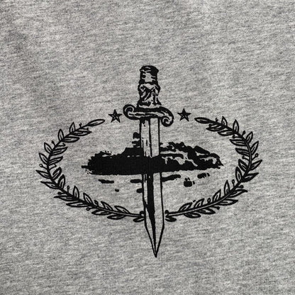 Remera Corteiz x Slaughter Gang 21 Savage Gris