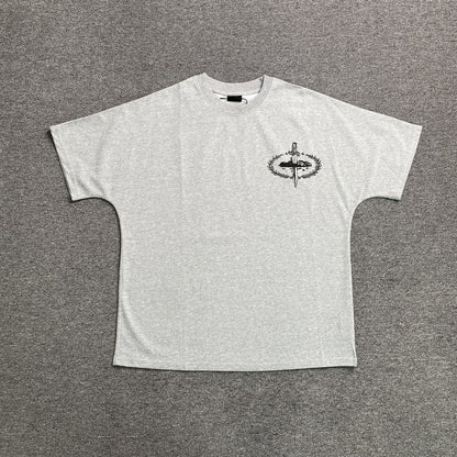 Remera Corteiz x Slaughter Gang 21 Savage Gris