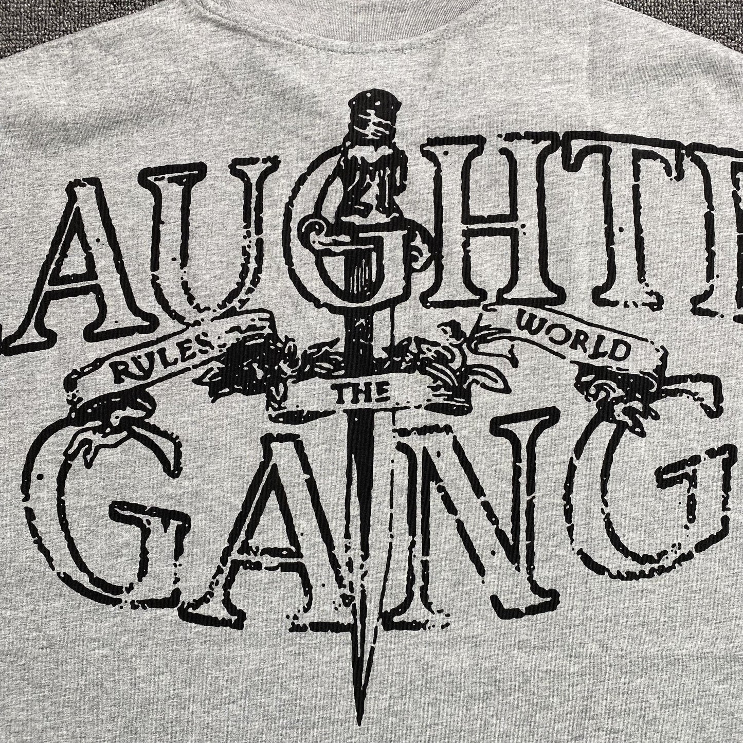 Remera Corteiz x Slaughter Gang 21 Savage Gris
