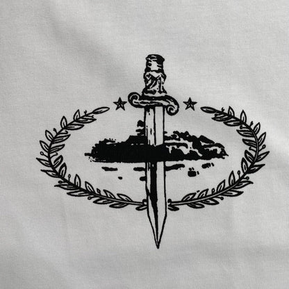 Remera Corteiz x Slaughter Gang 21 Savage Blanca