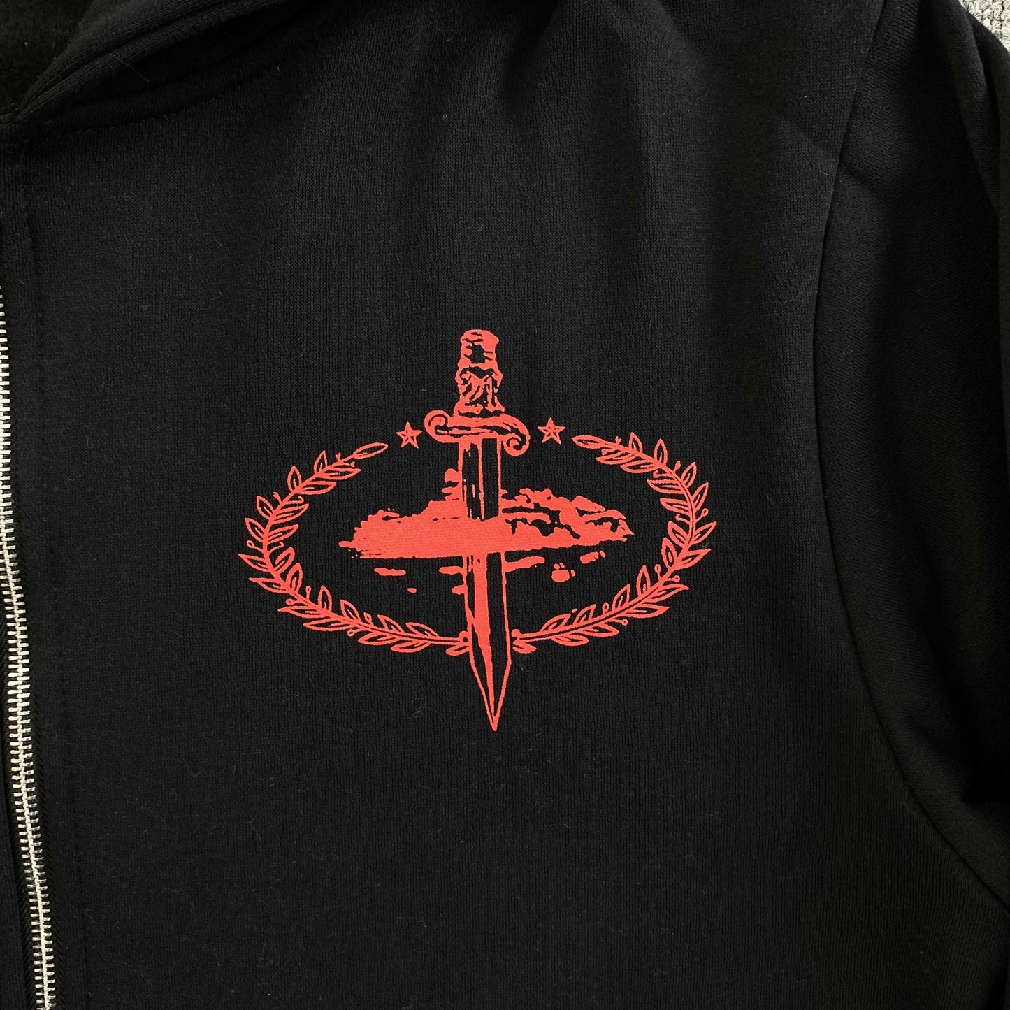 Campera Corteiz x Slaughter Gang 21 Savage Negra