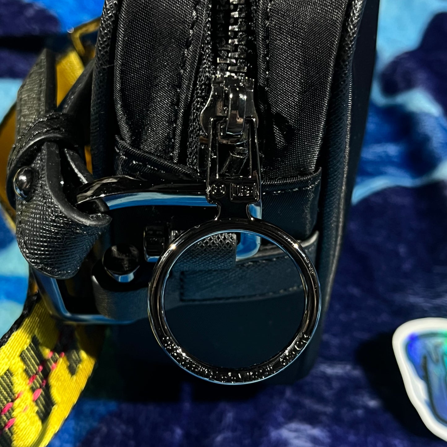 Off White Crossbody Bolso Small Logo Negro