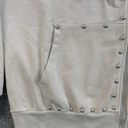 Campera Mixed Emotion Crown Crema