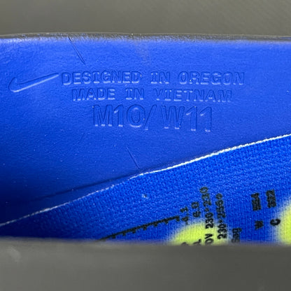 Nike Mind 001 Flyknit Slide Hyper Royal Black