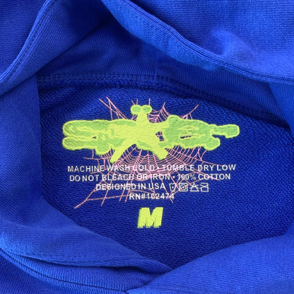 SP5DER TC HOODIE BLUE