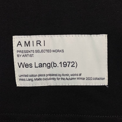 AMIRI X WES LANG SOLAR KINGS TEE BLACK