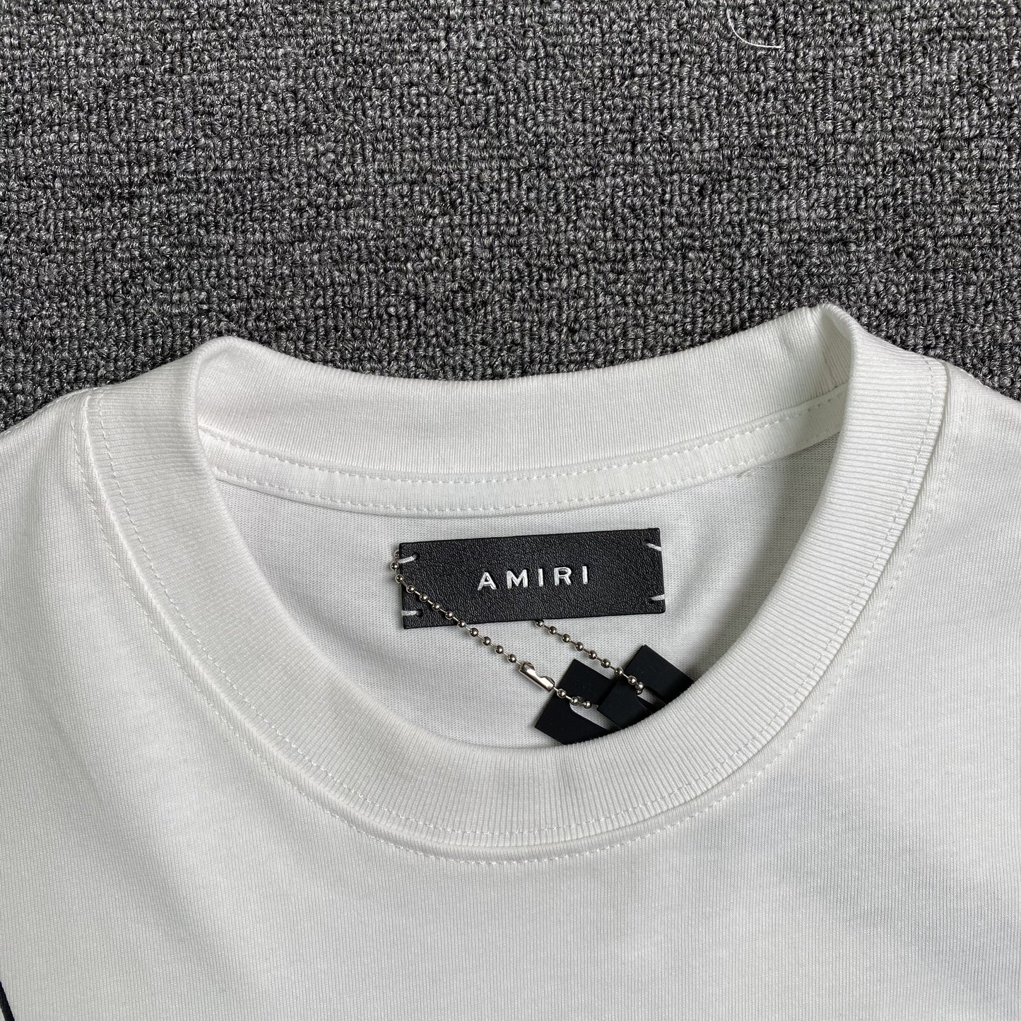 AMIRI COLLEGIATE TEE WHITE