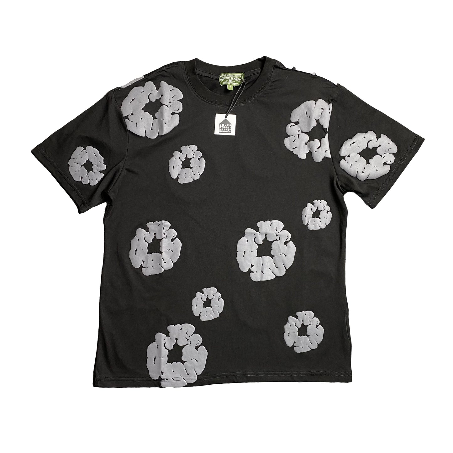 DENIM TEARS THE COTTON WREATH TEE MONOCHROMATIC