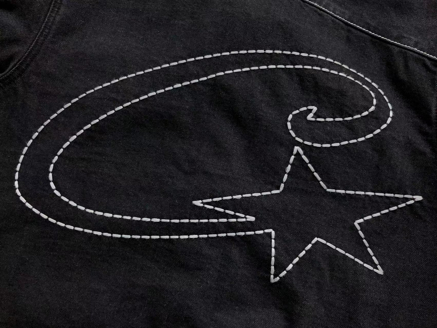Campera Corteiz C-Star Jean Negra