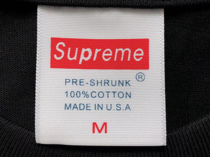 SUPREME VERIFY TEE BLACK