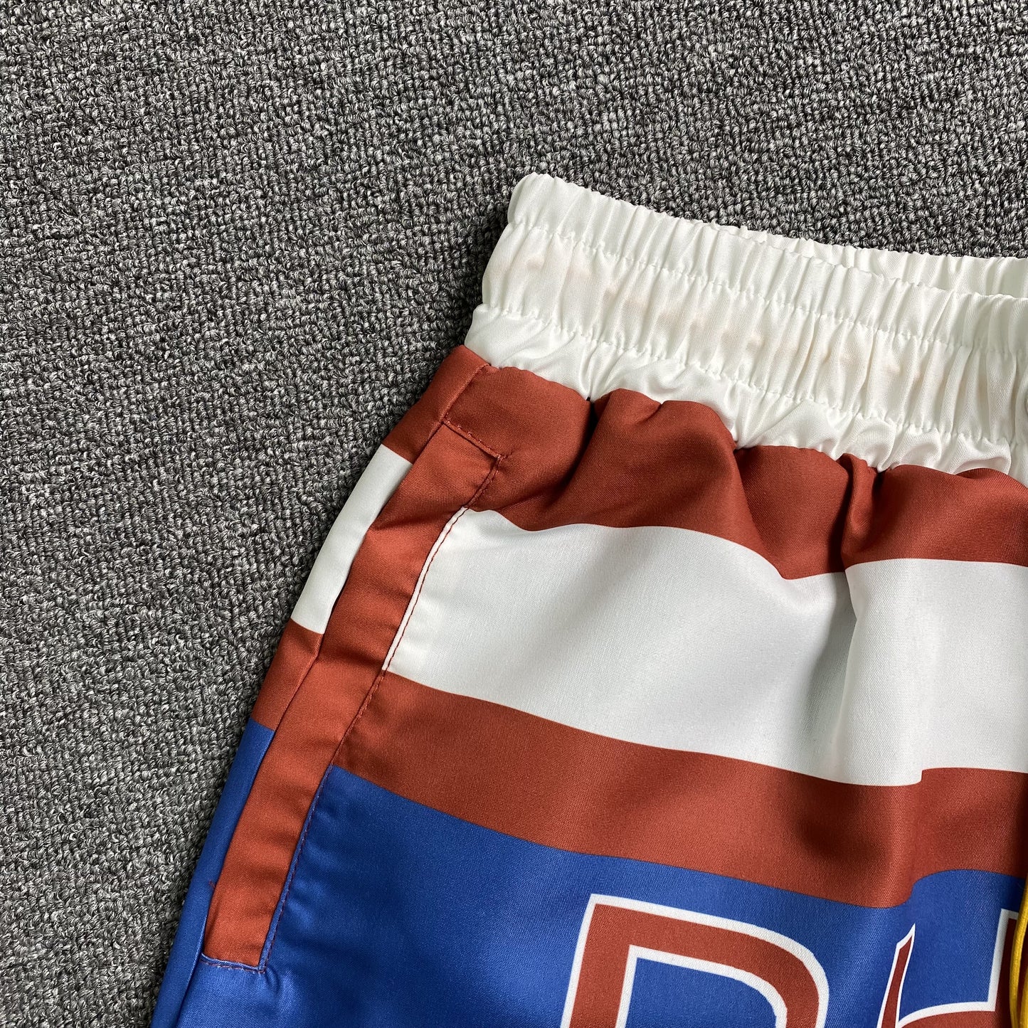 RHUDE SHORTS RED