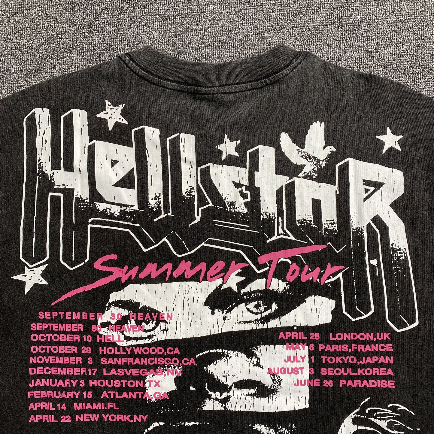 HELLSTAR TEE BLACK