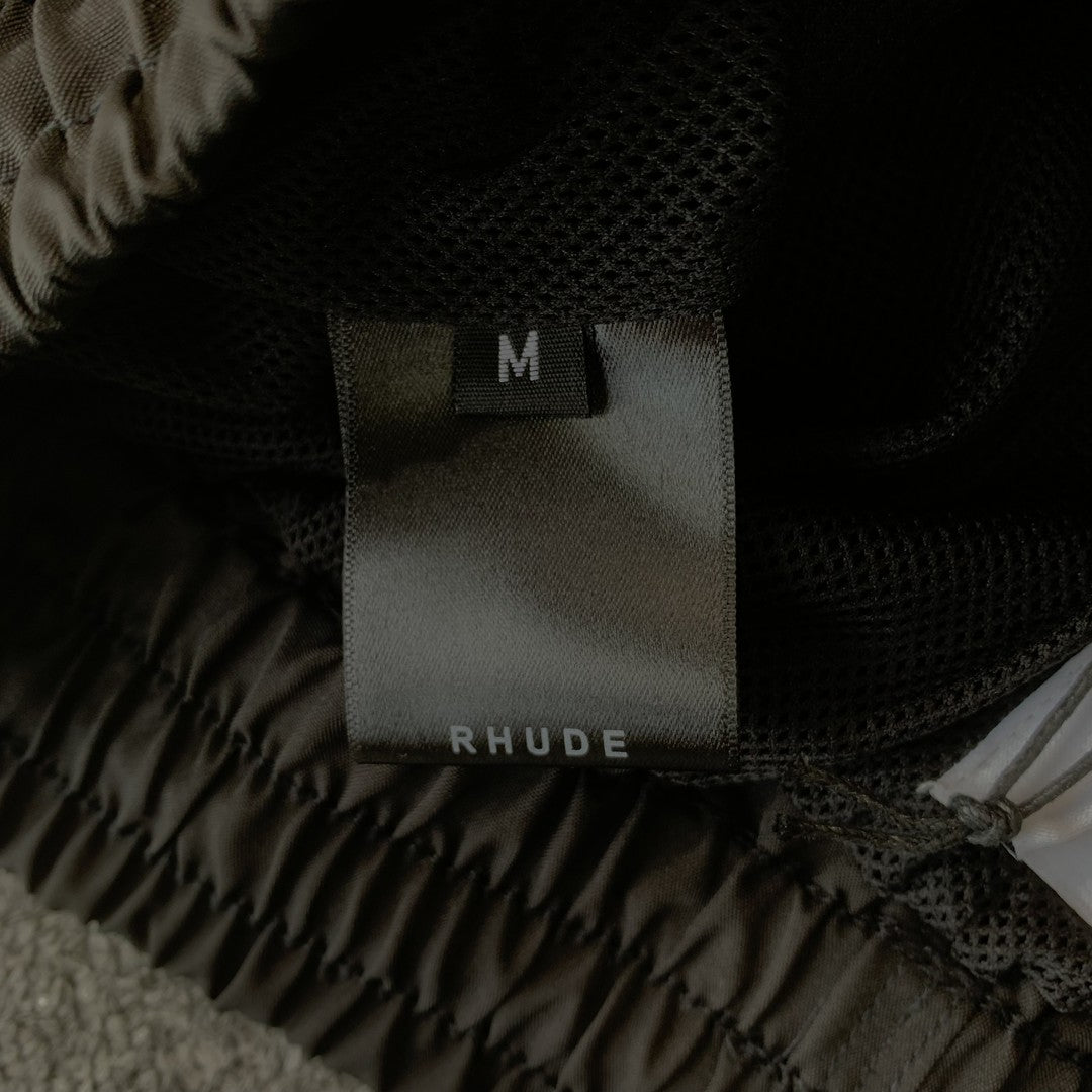 RHUDE SHORTS BLACK