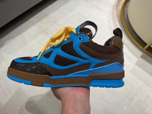 Louis Vuitton Skate Sneaker Marrón Azul